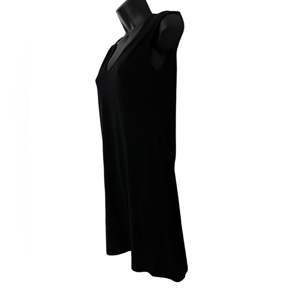 pico Black Dress V Neck Sleeveless - Picture 4 of 6
